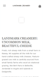 Mobile Screenshot of landmarkcreamery.com